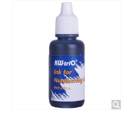 可得优（KW-triO） 号码机油墨 毛毡 打码机打码器墨水 快干 不褪色 号码