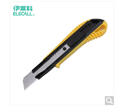 伊莱科 （ELECALL）美工刀 工业用多功能不锈钢壁纸刀小号手动多用途墙